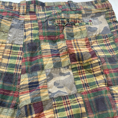 vintage checkered tommy hilfiger shorts