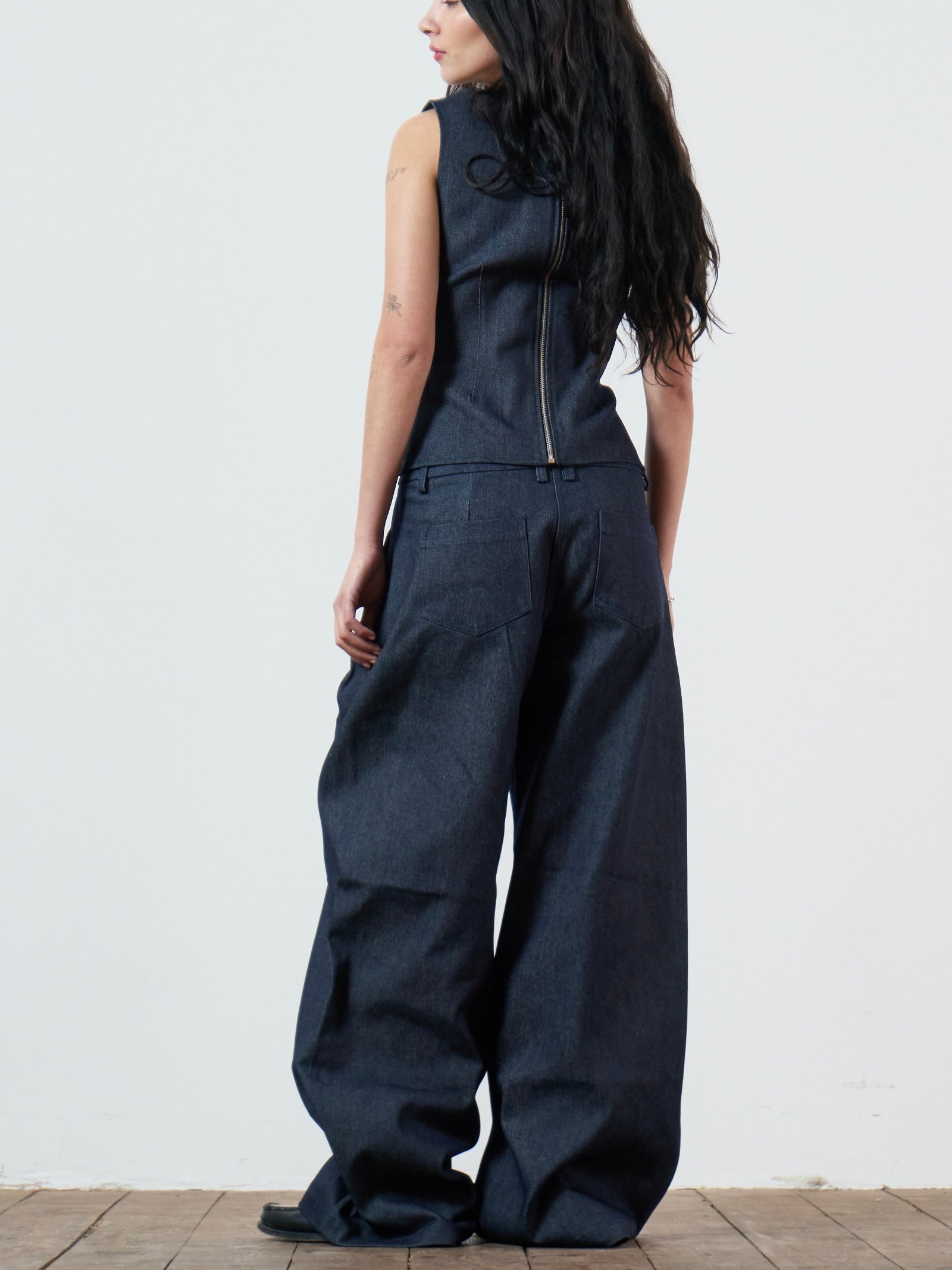 parker jean - navy denim