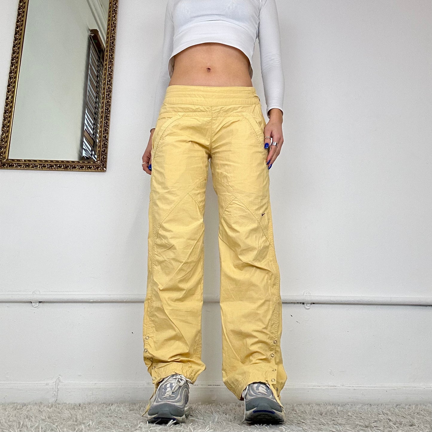 nike yellow cargos