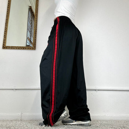 wide leg baggy nike tracksuit bottoms