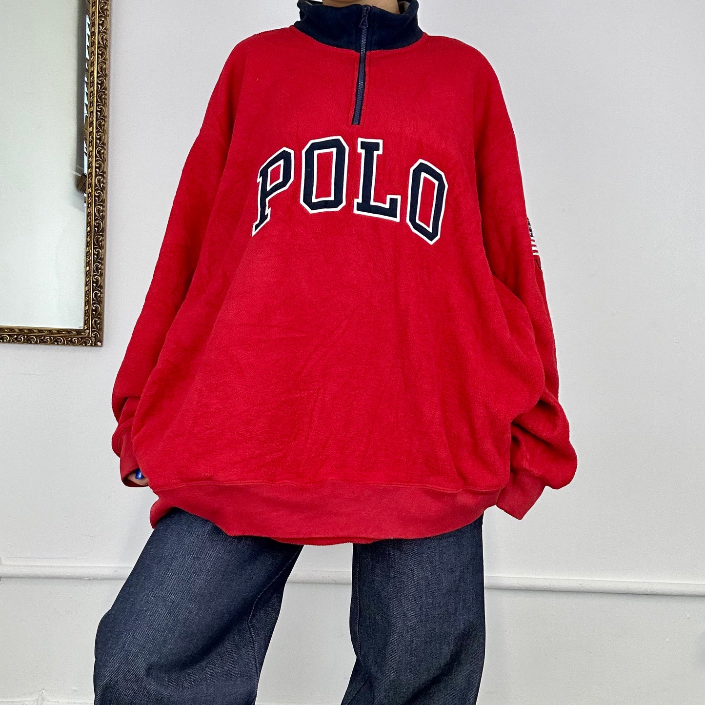 polo by ralph lauren 1/4 zip fleece