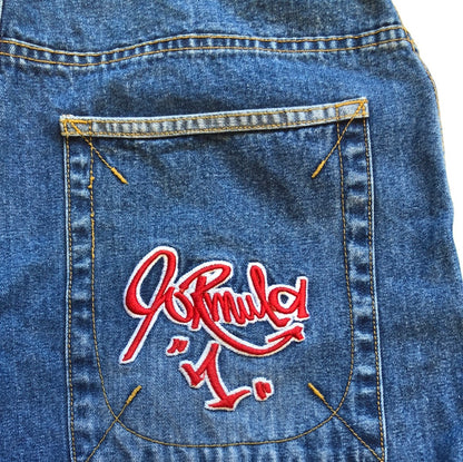 00’s skater denim shorts