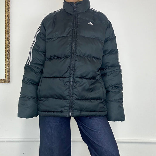 adidas black puffer jacket