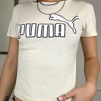 off white puma cropped tee