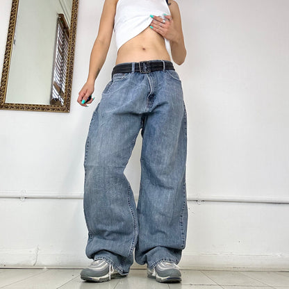 2000s wrangler baggy jeans