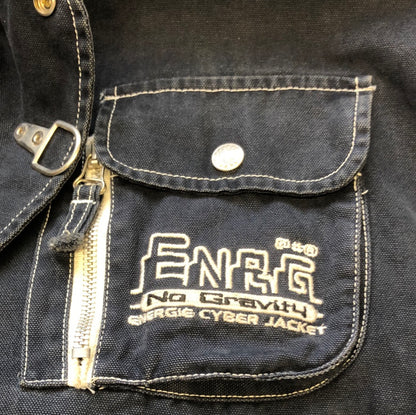 baggy cargo jacket by energie