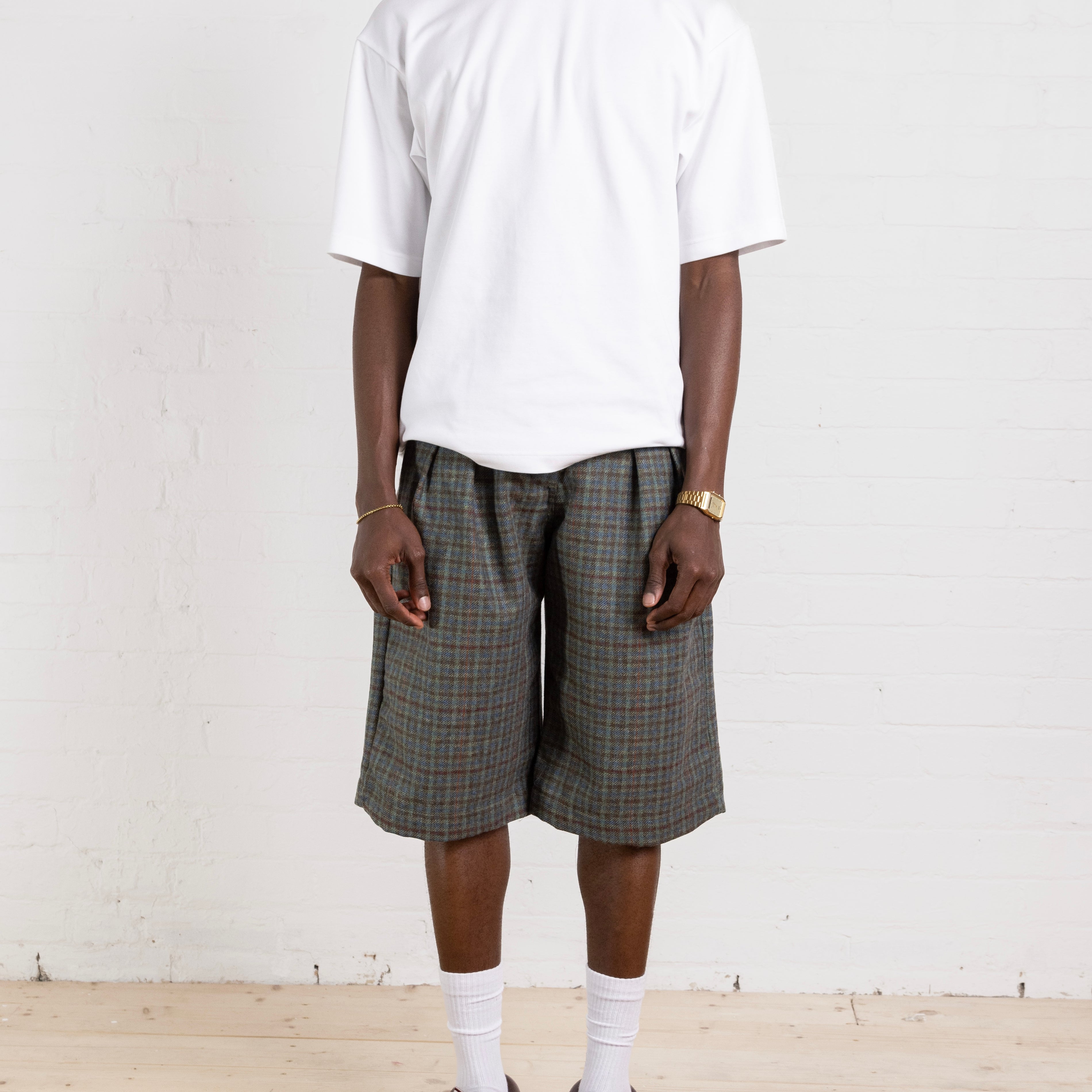 parker short - cedar wool