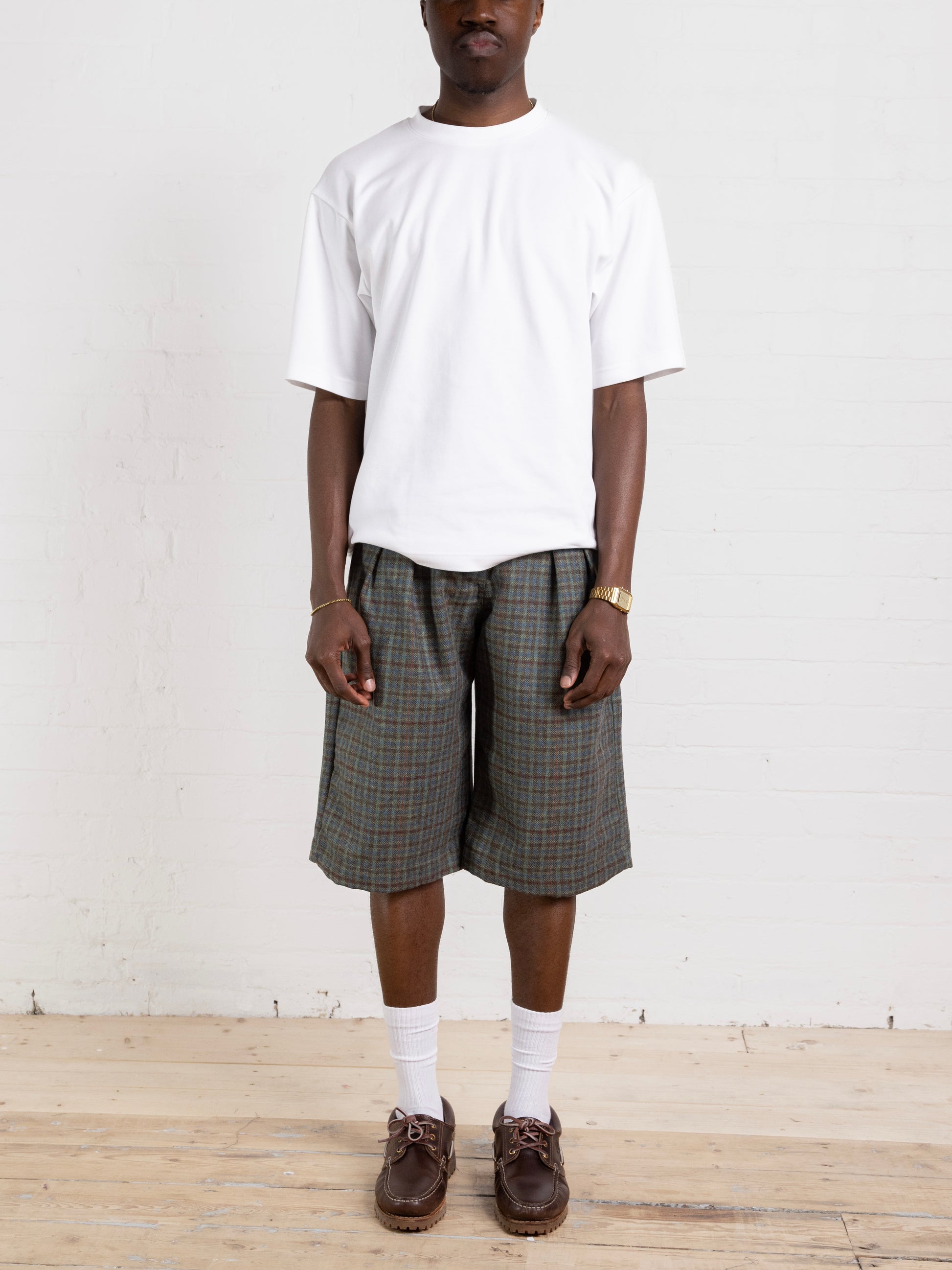 parker short - cedar wool