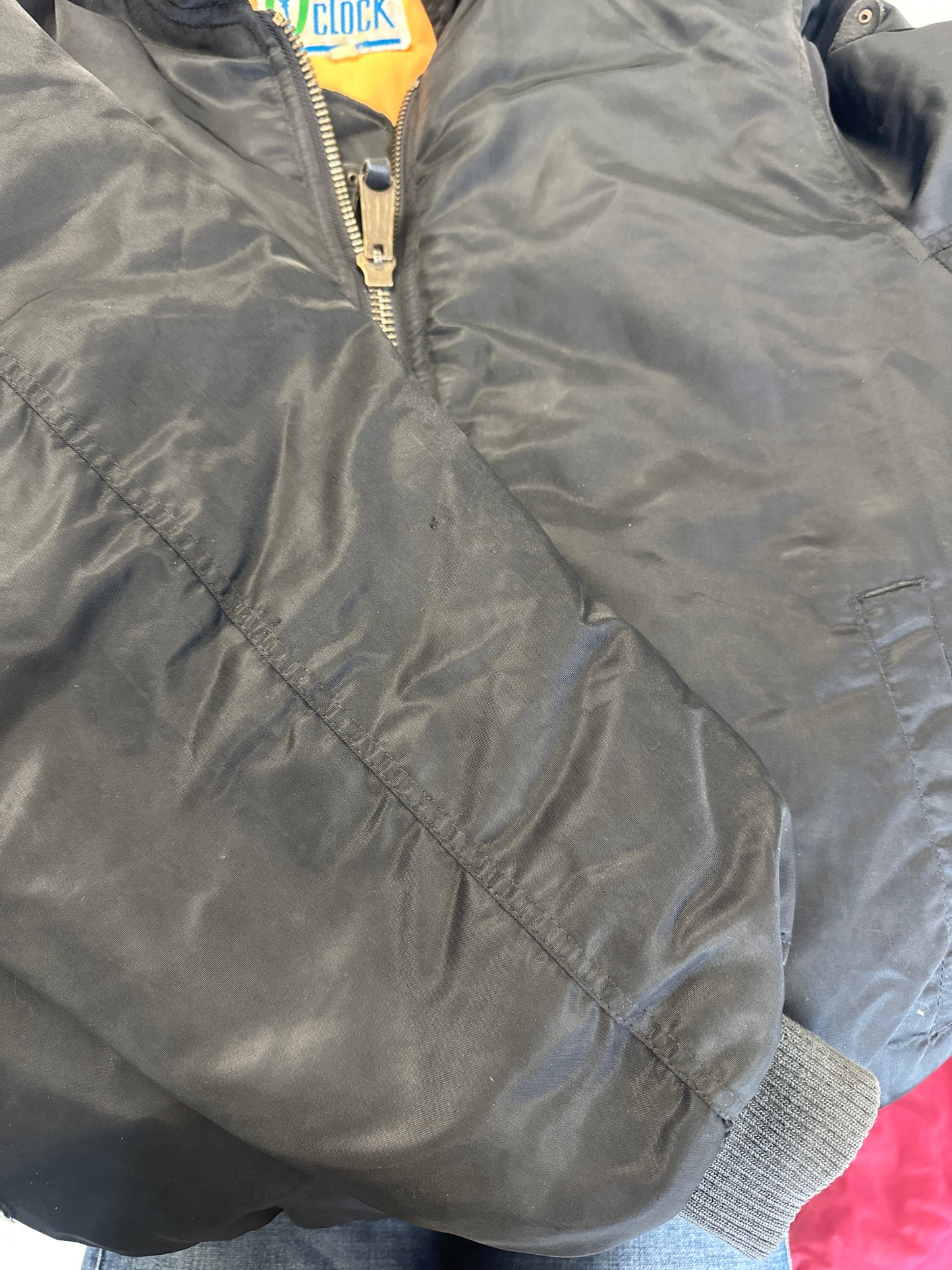 vintage alpha bomber jacket