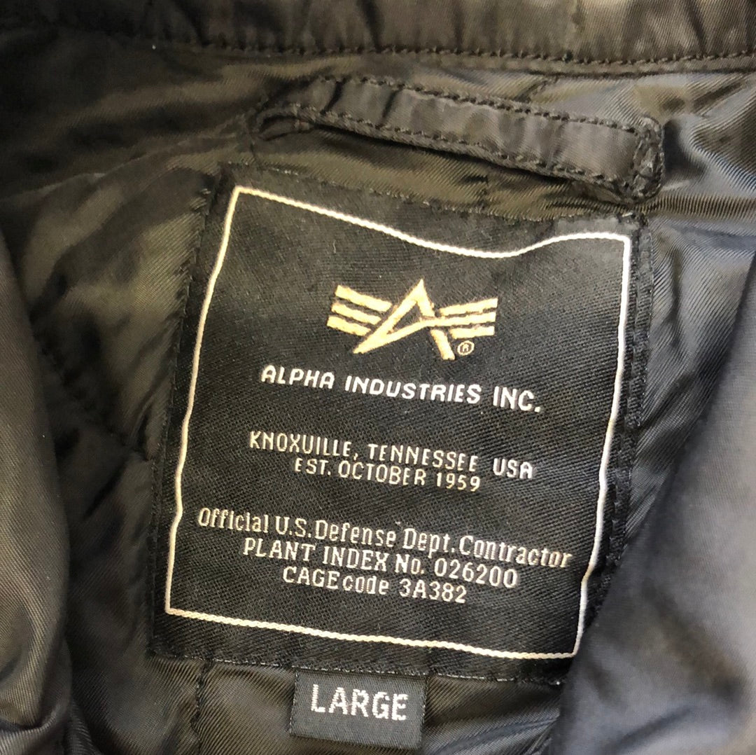 vintage alpha bomber jacket