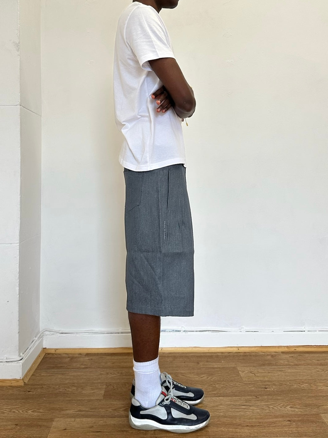 Parker Short – Cadet Grey Denim