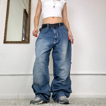 90’s pellepelle baggy jeans