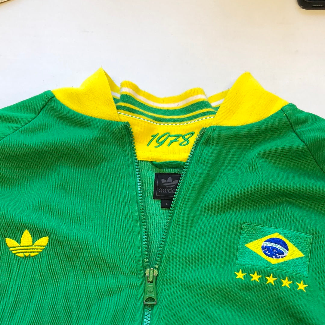 brazil 1978 world cup tracksuit sweatshirt