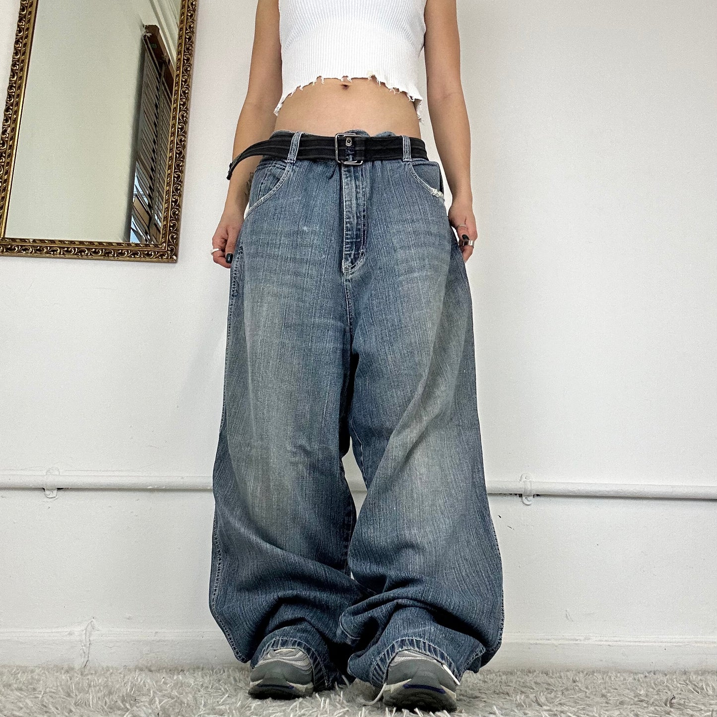 90's southpole super baggy jeans