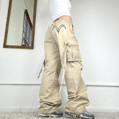 levi's wide leg cargo trousers