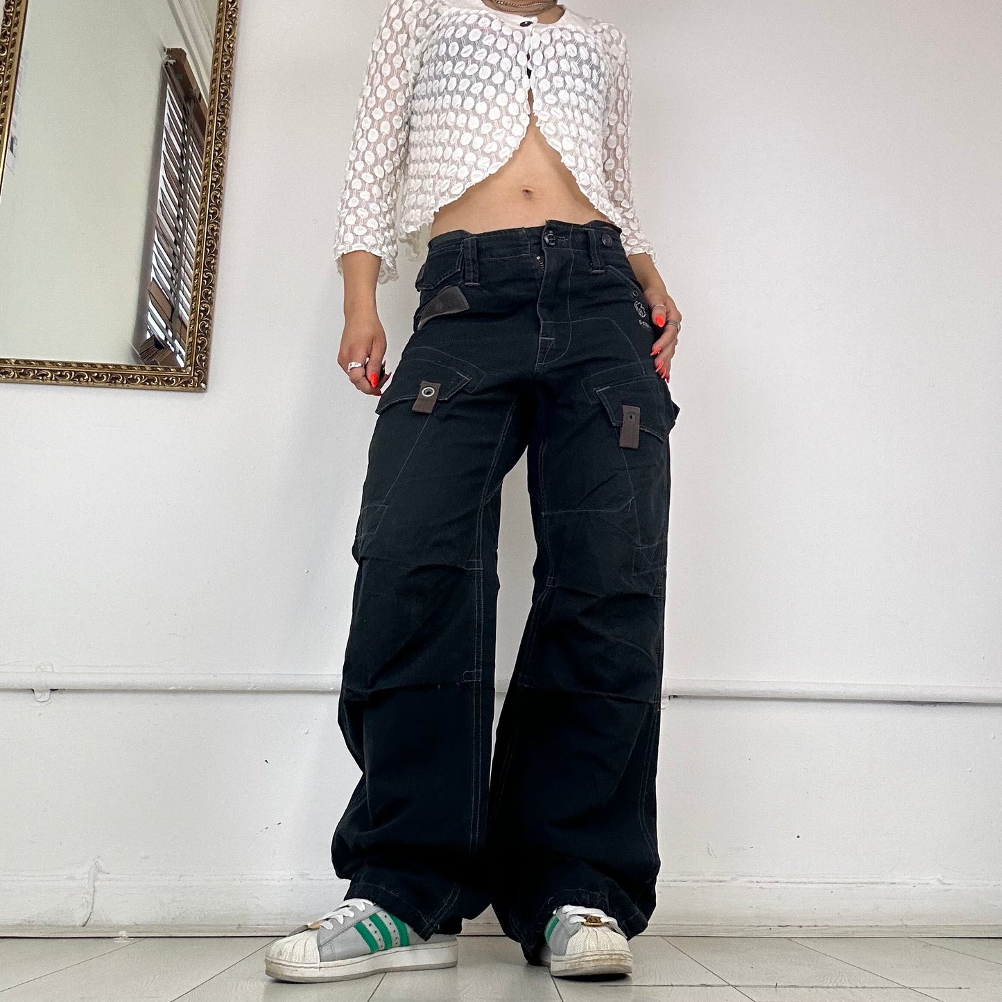 vintage gstar cargo trousers