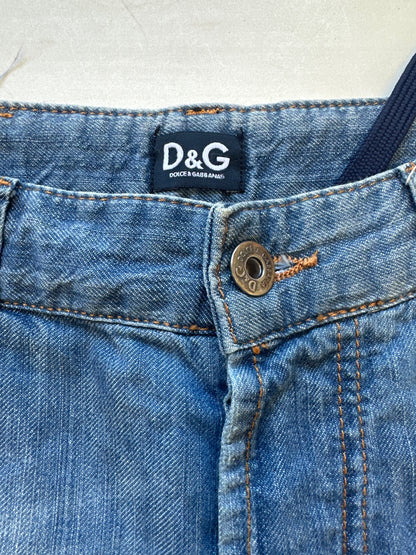 vintage dolce & gabbana denim shorts