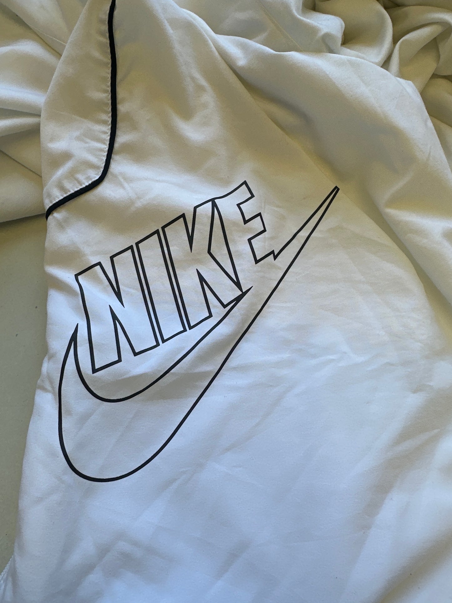 vintage white nike tracksuit bottoms