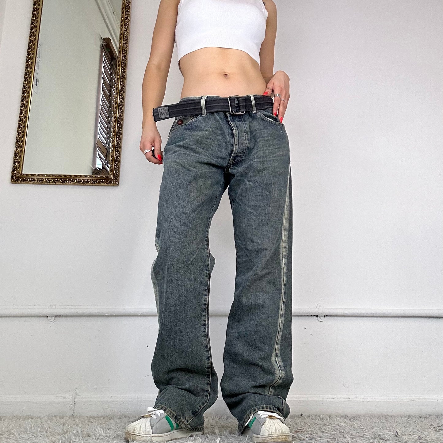 wide leg energie jeans