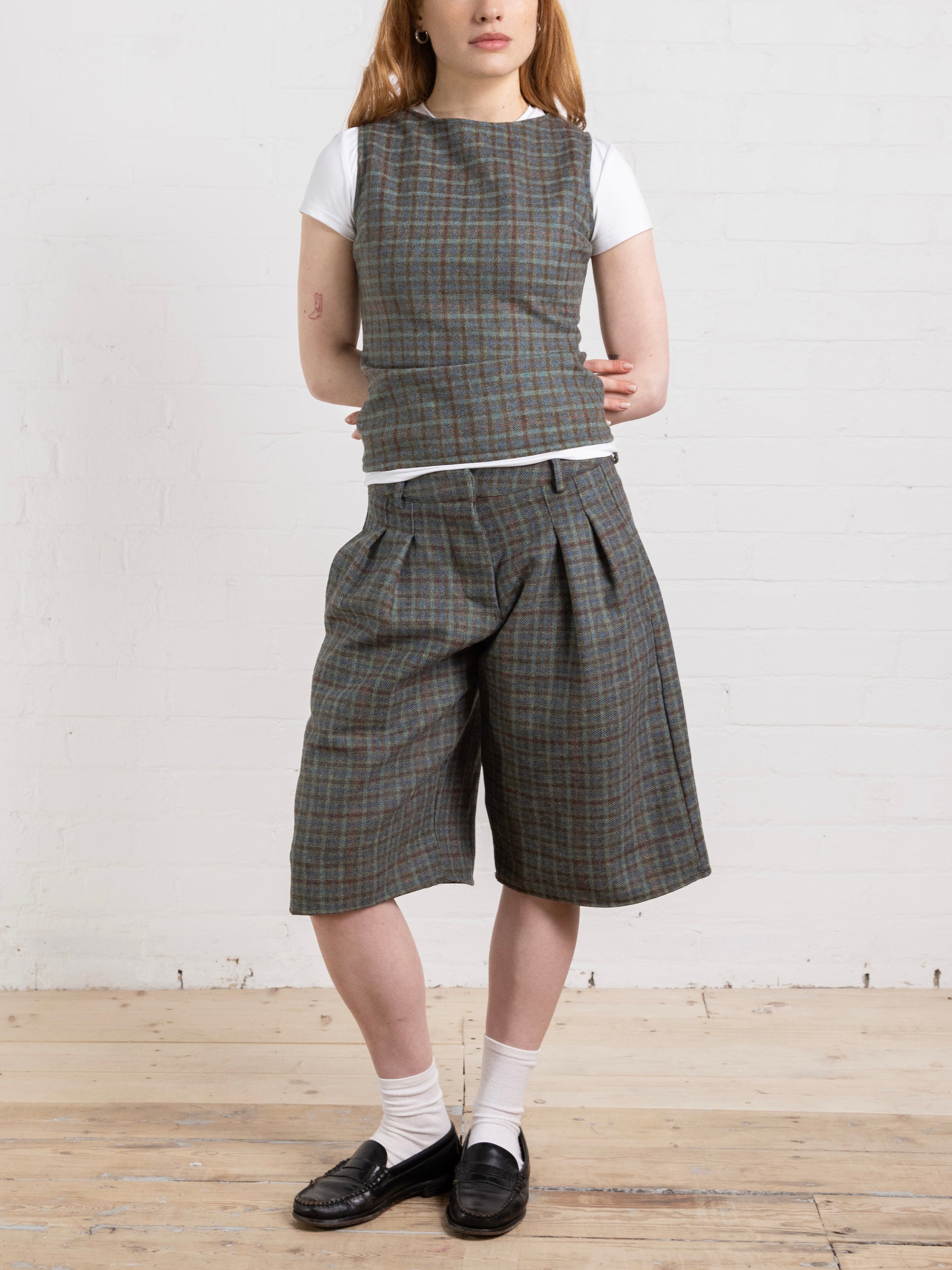 parker short - cedar wool