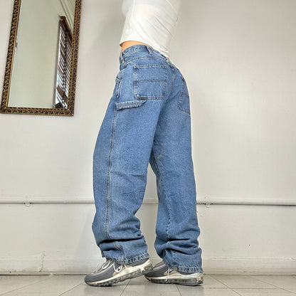 90's baggy cargo jeans