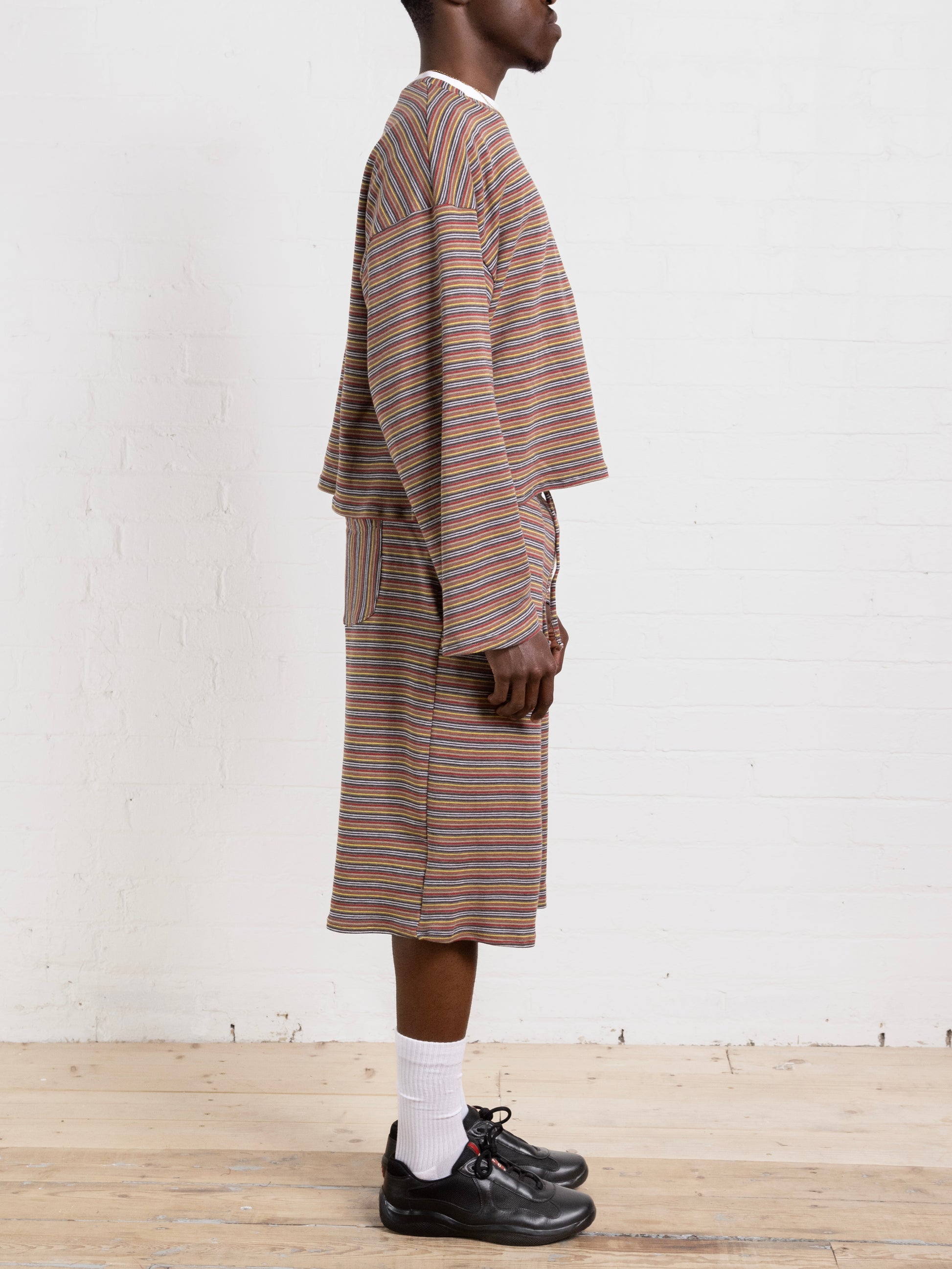 drew short - warm stripe