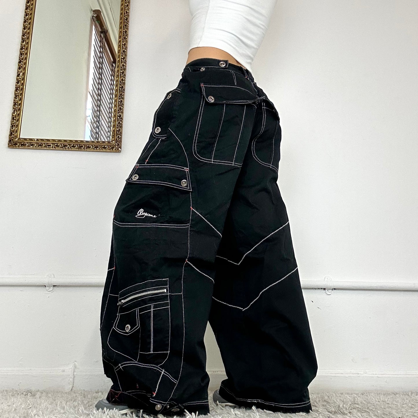 00's cargo skate trousers by oxyzone