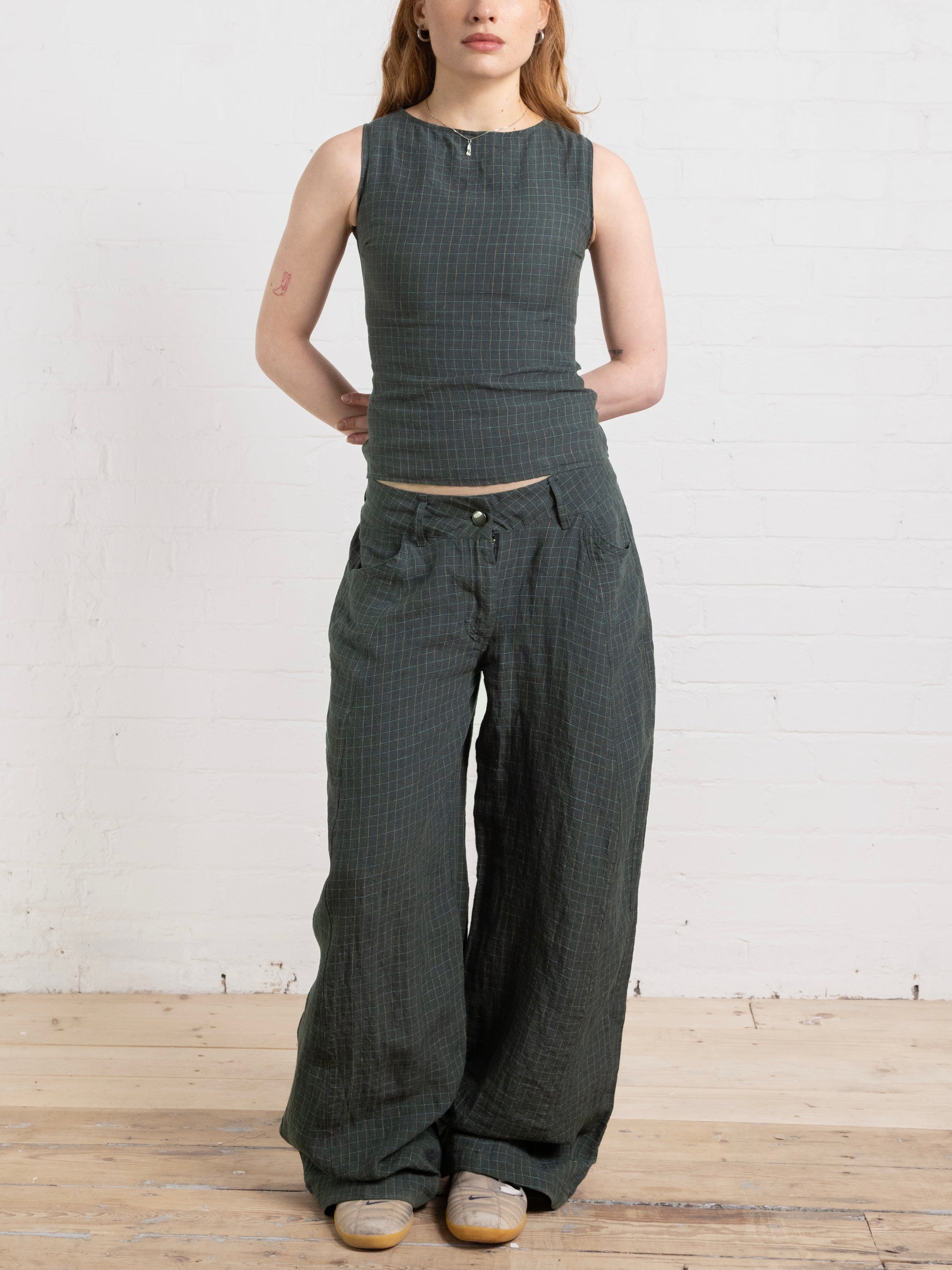 charlie top - fern linen
