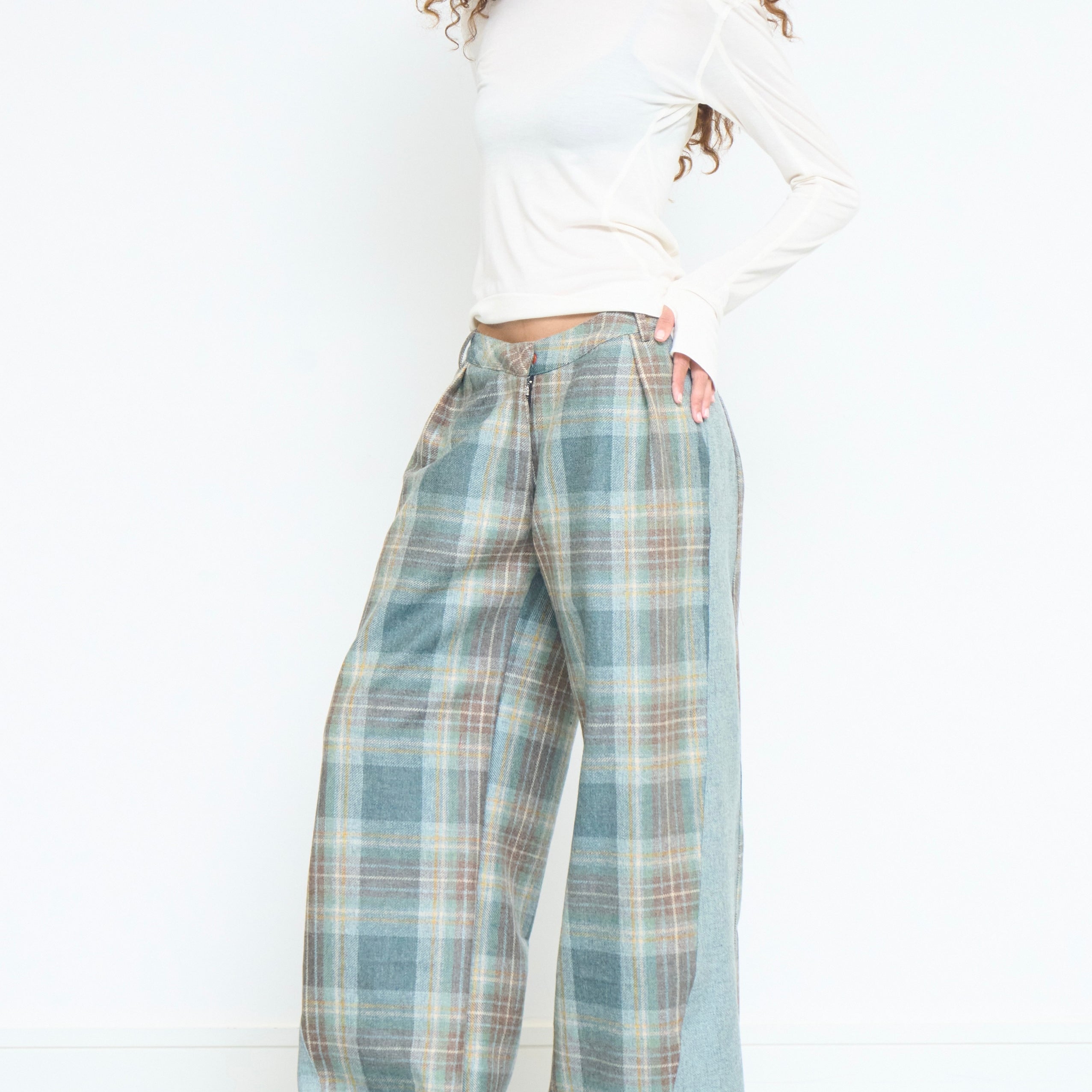 parker utility trouser - fjord wool