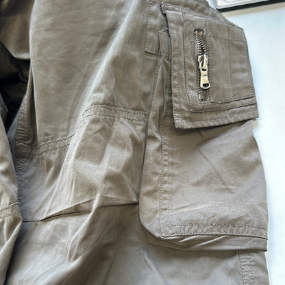 00's khaki cargo trousers