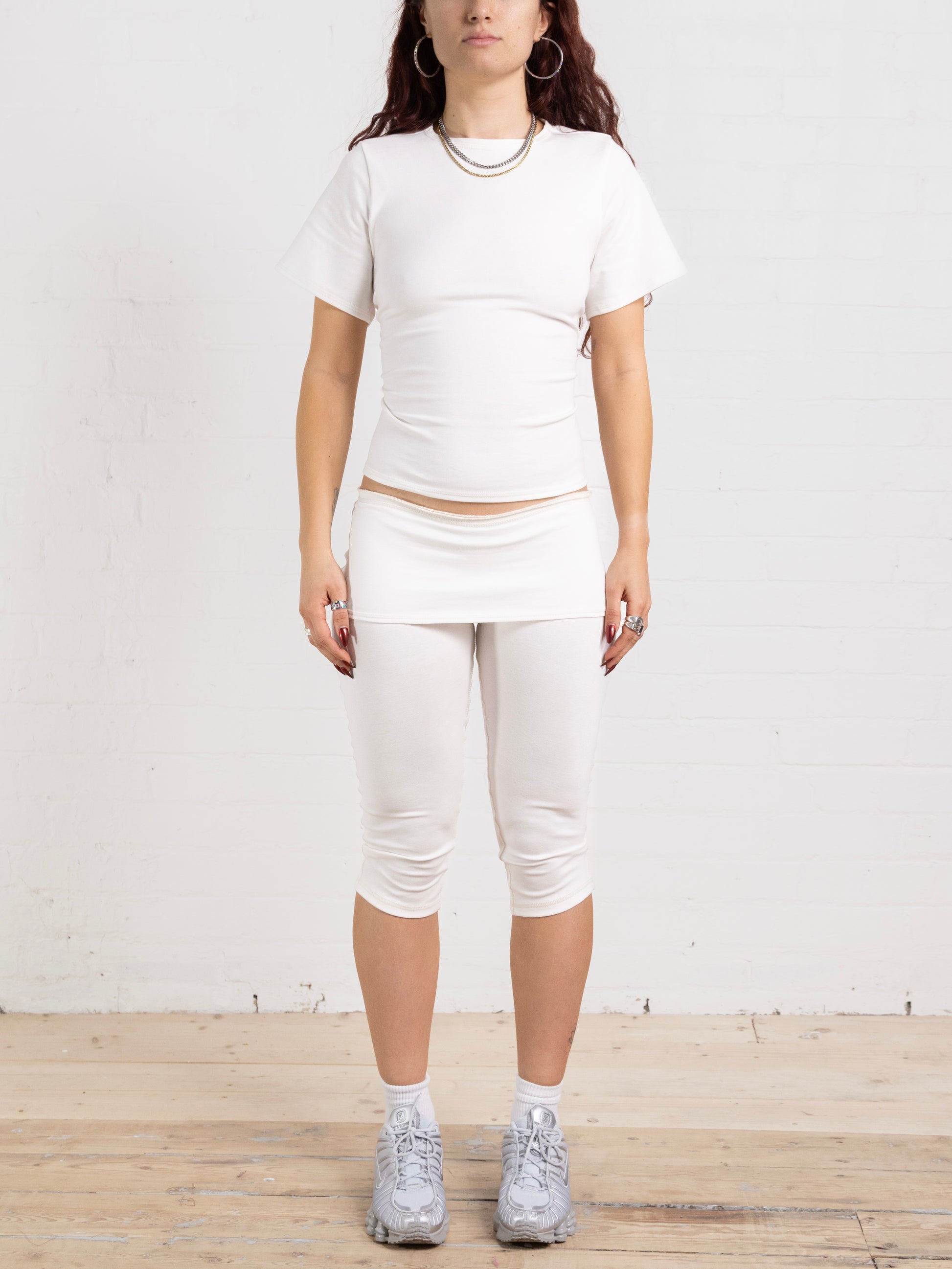 shea capri - white