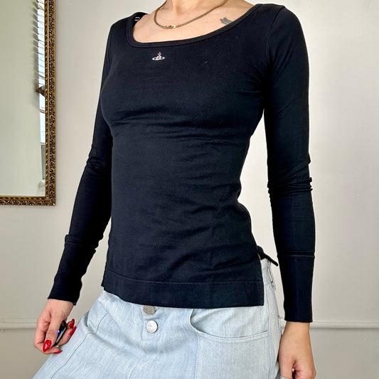 Vivienne Westwood black long sleeved top