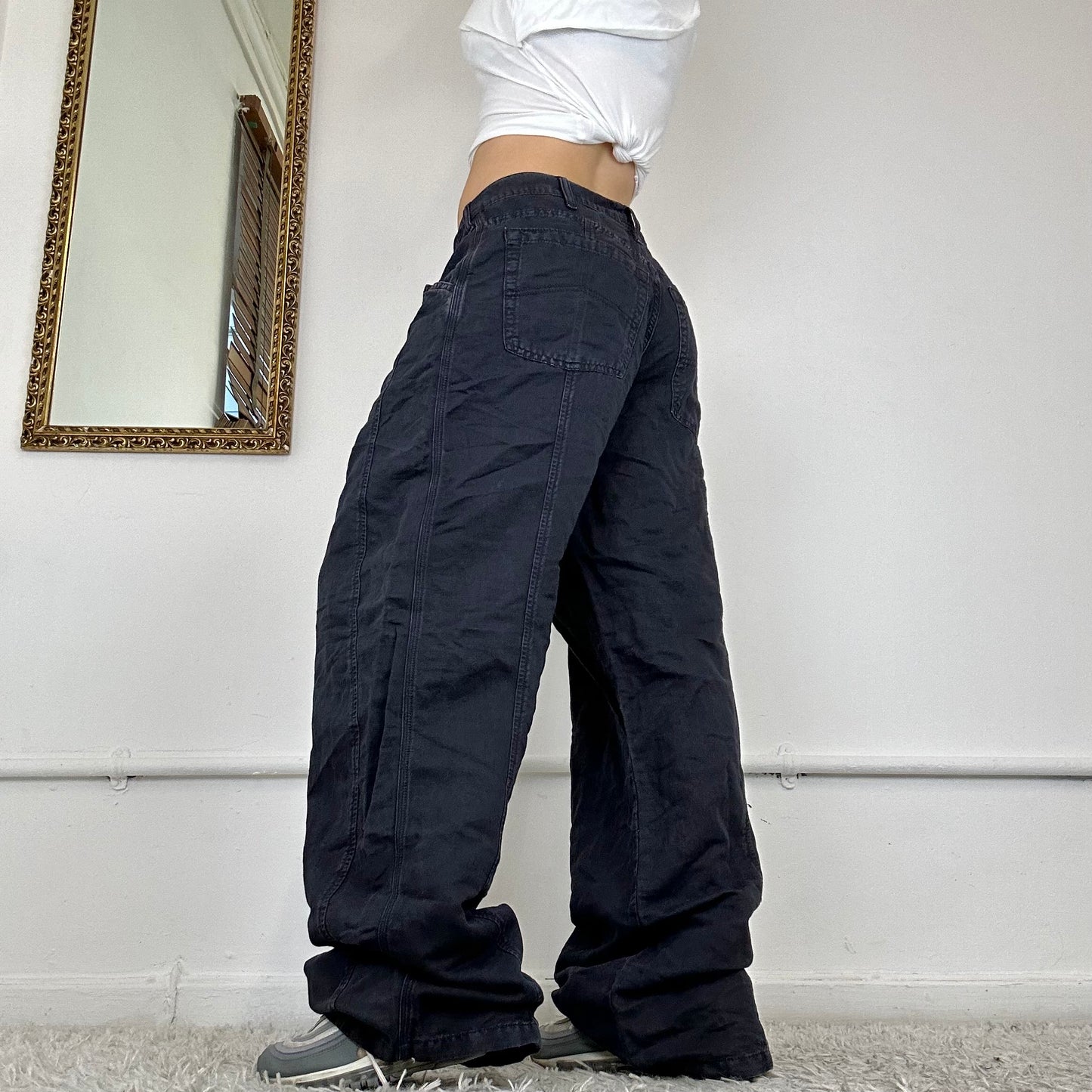 vintage armani cargo trousers