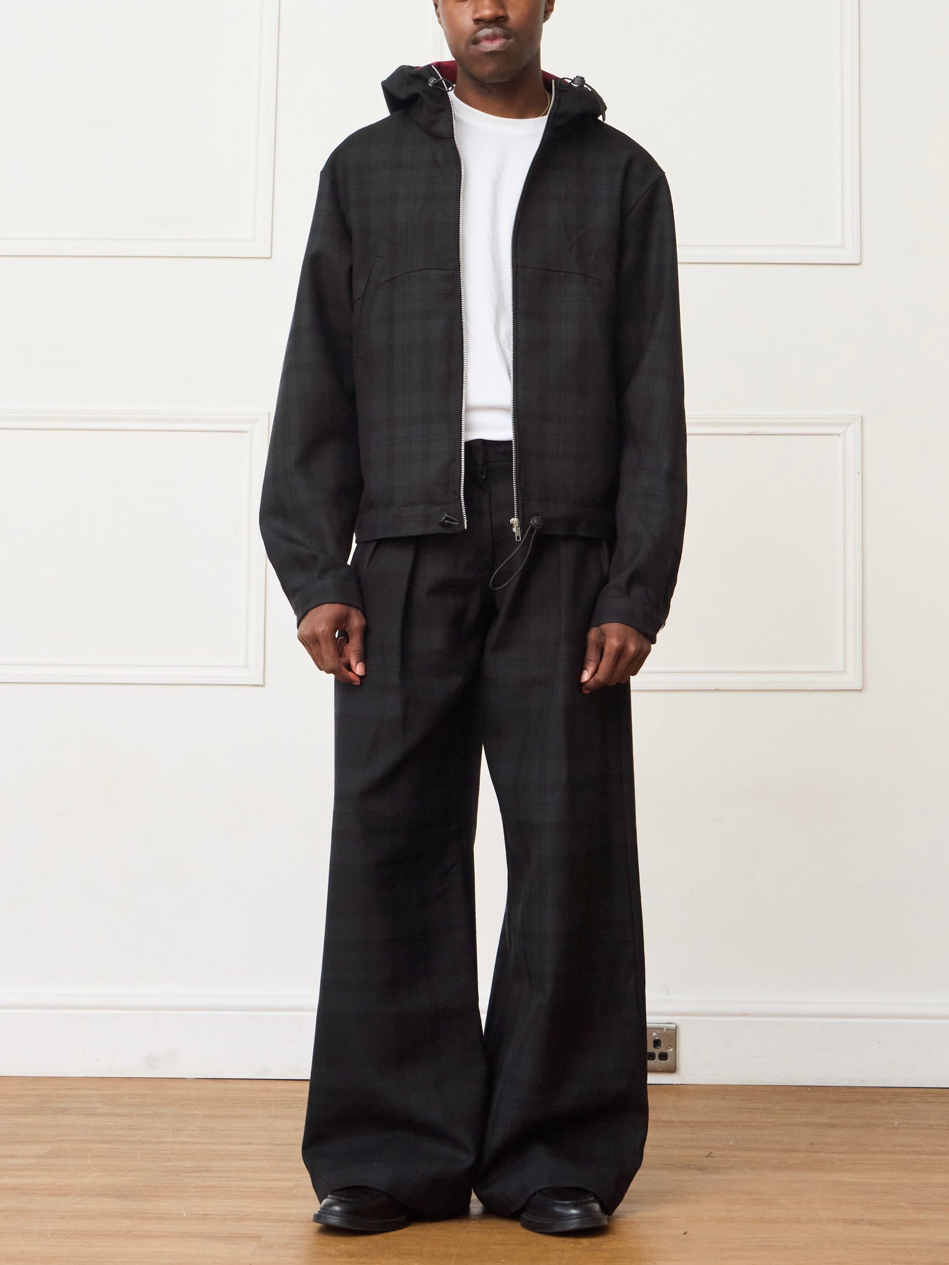 jamie jacket - black wool