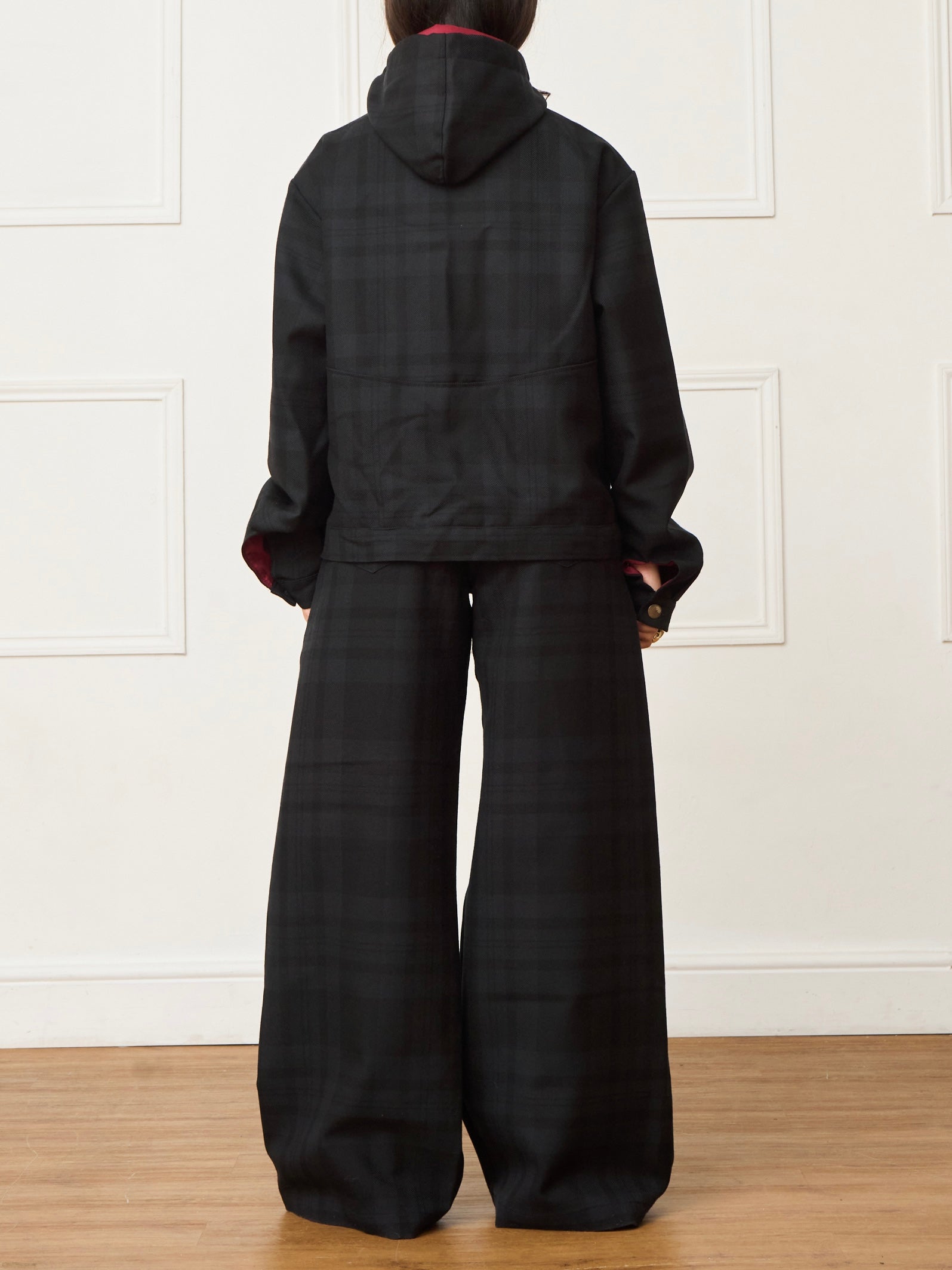 jamie jacket - black wool