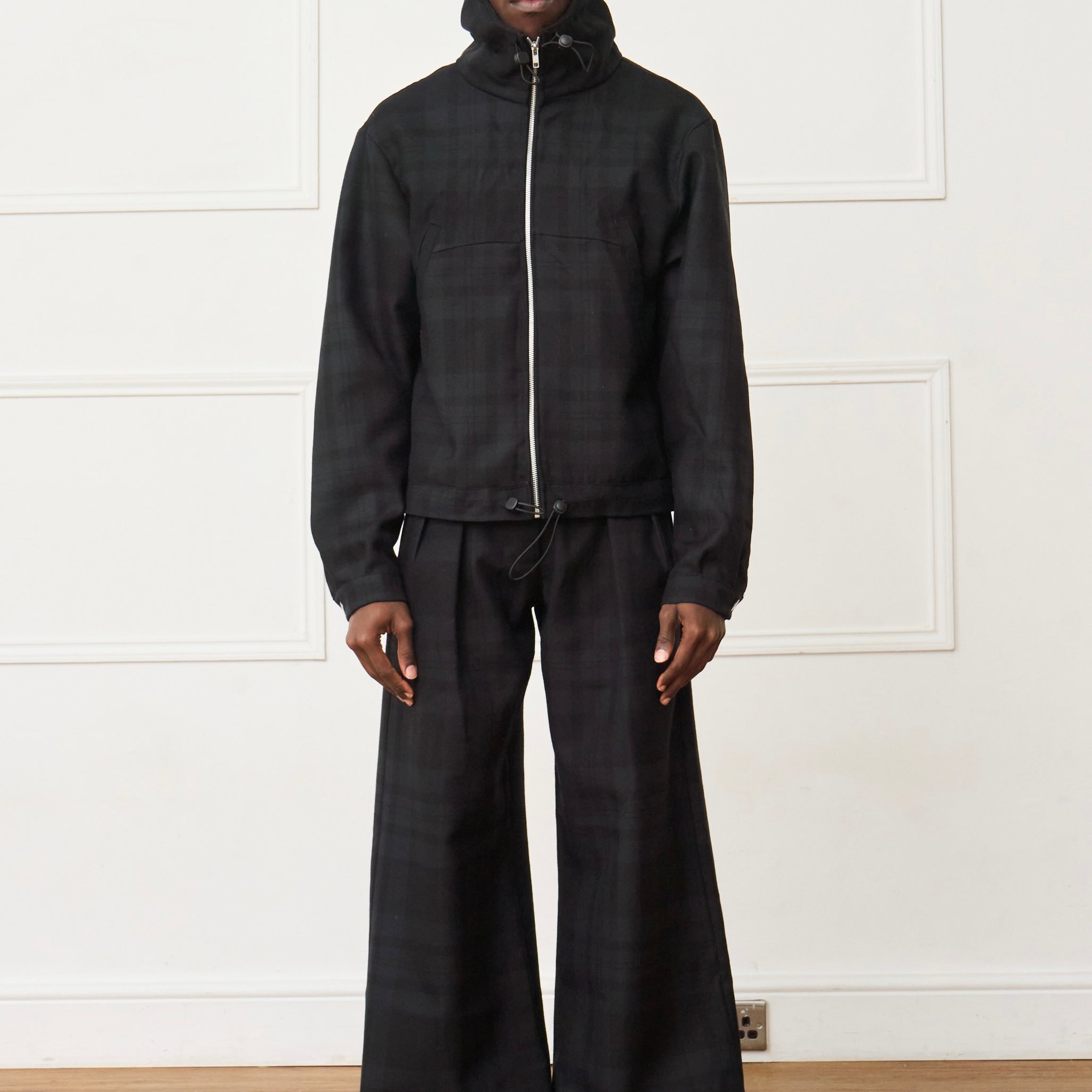 jamie jacket - black wool