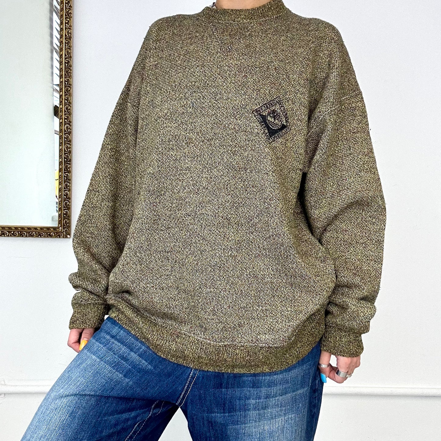 vintage timberland knit jumper