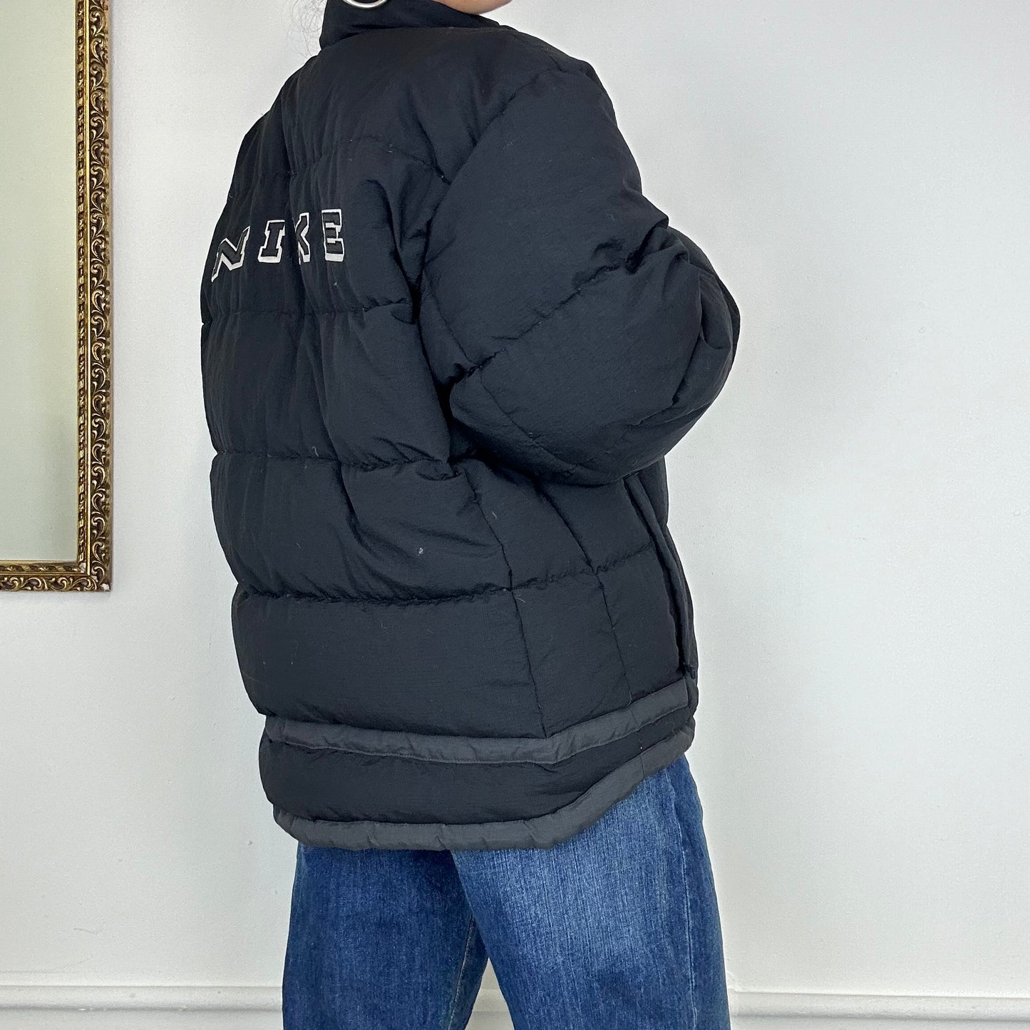 vintage nike puffer coat