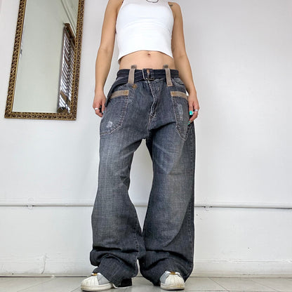 00’s baggy cargo jeans