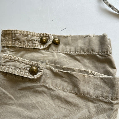 baggy patchwork cargo trousers