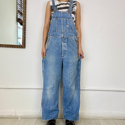 Lee vintage denim dungarees