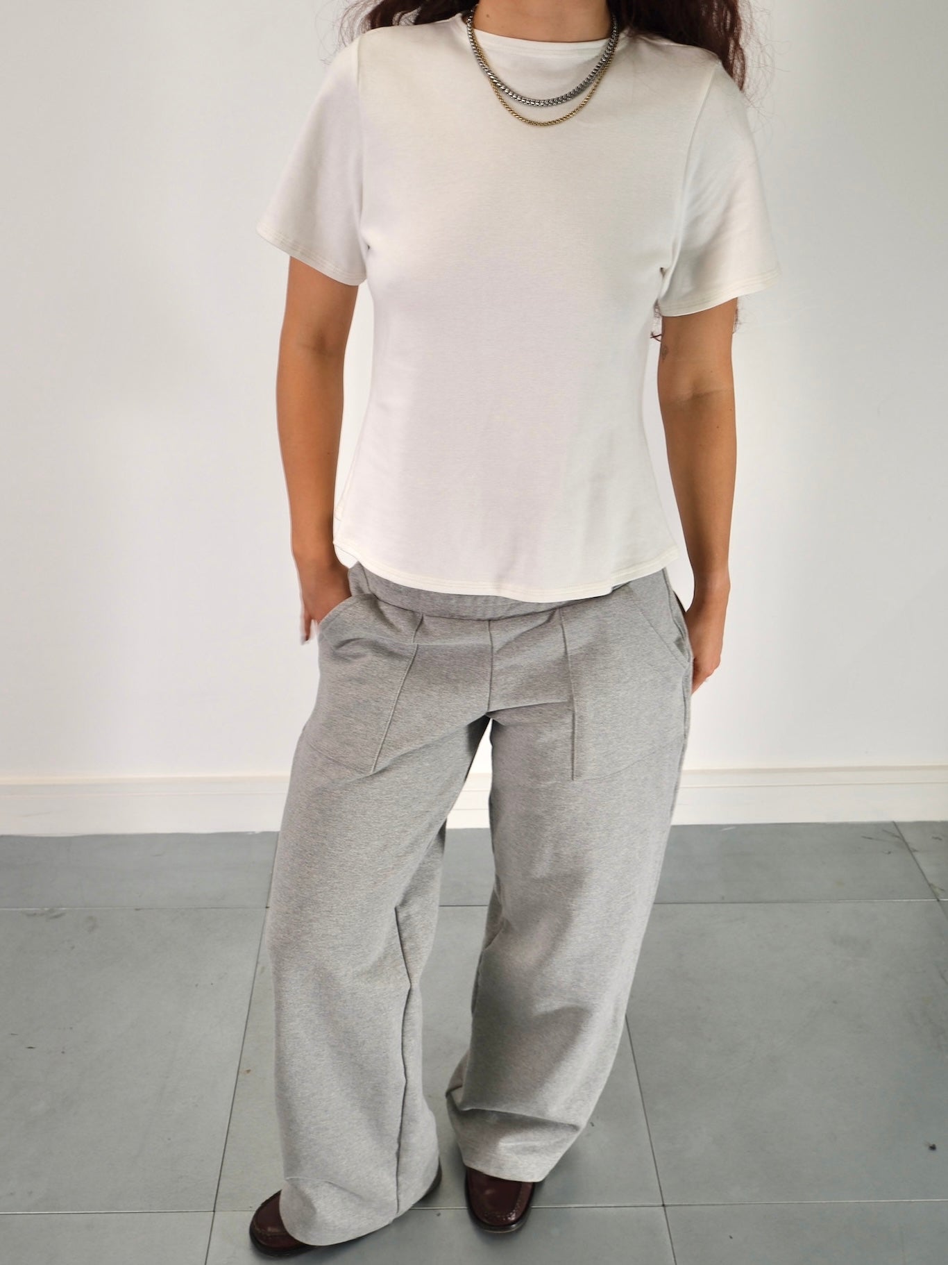 devon top - white