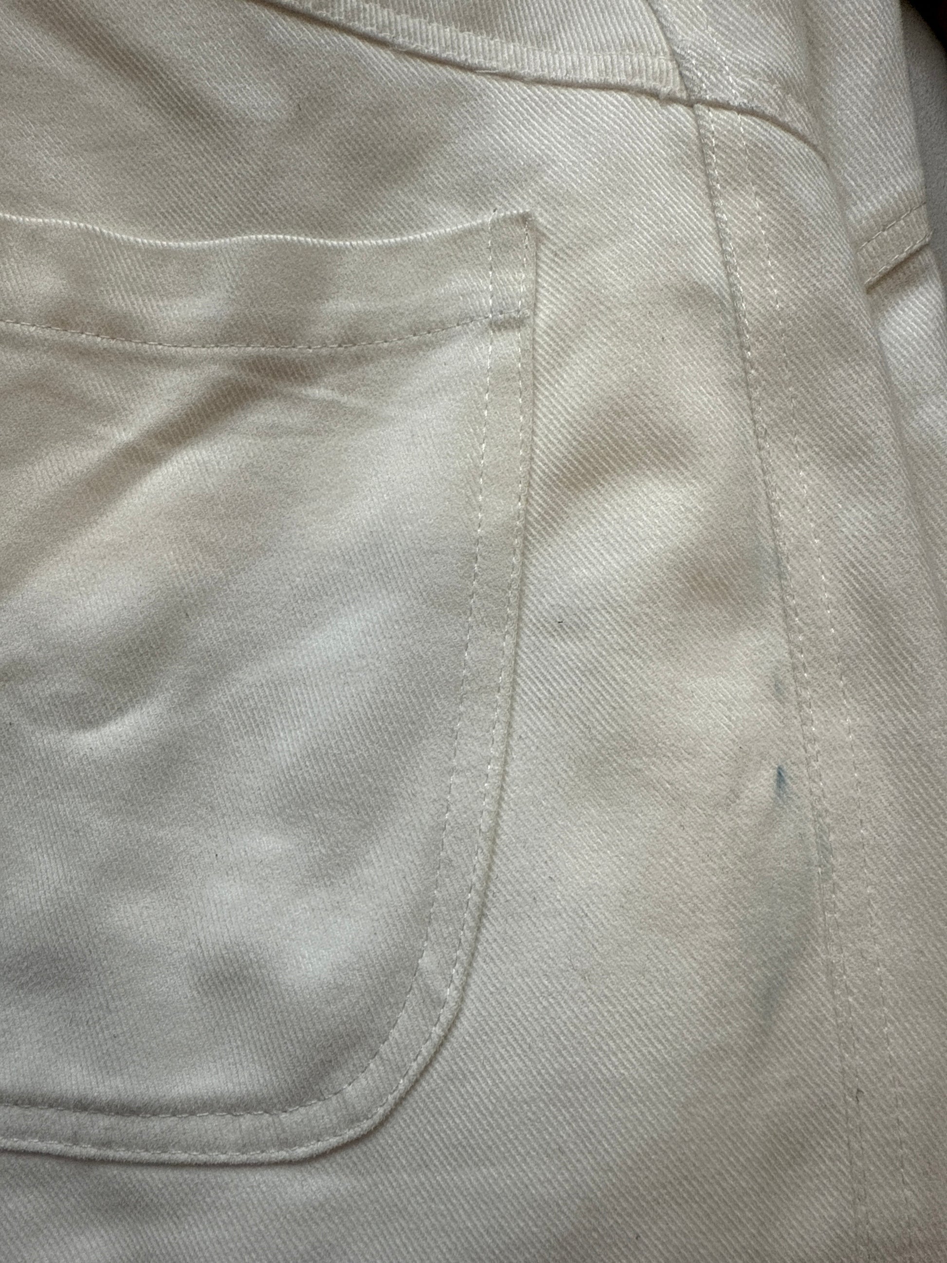 SAMPLE white trousers