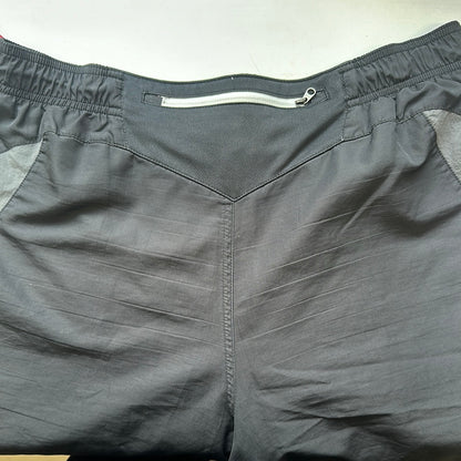 black baggy nike air shorts