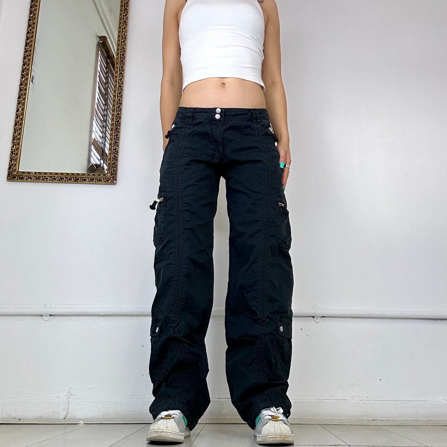 2000's straight leg cargo trousers