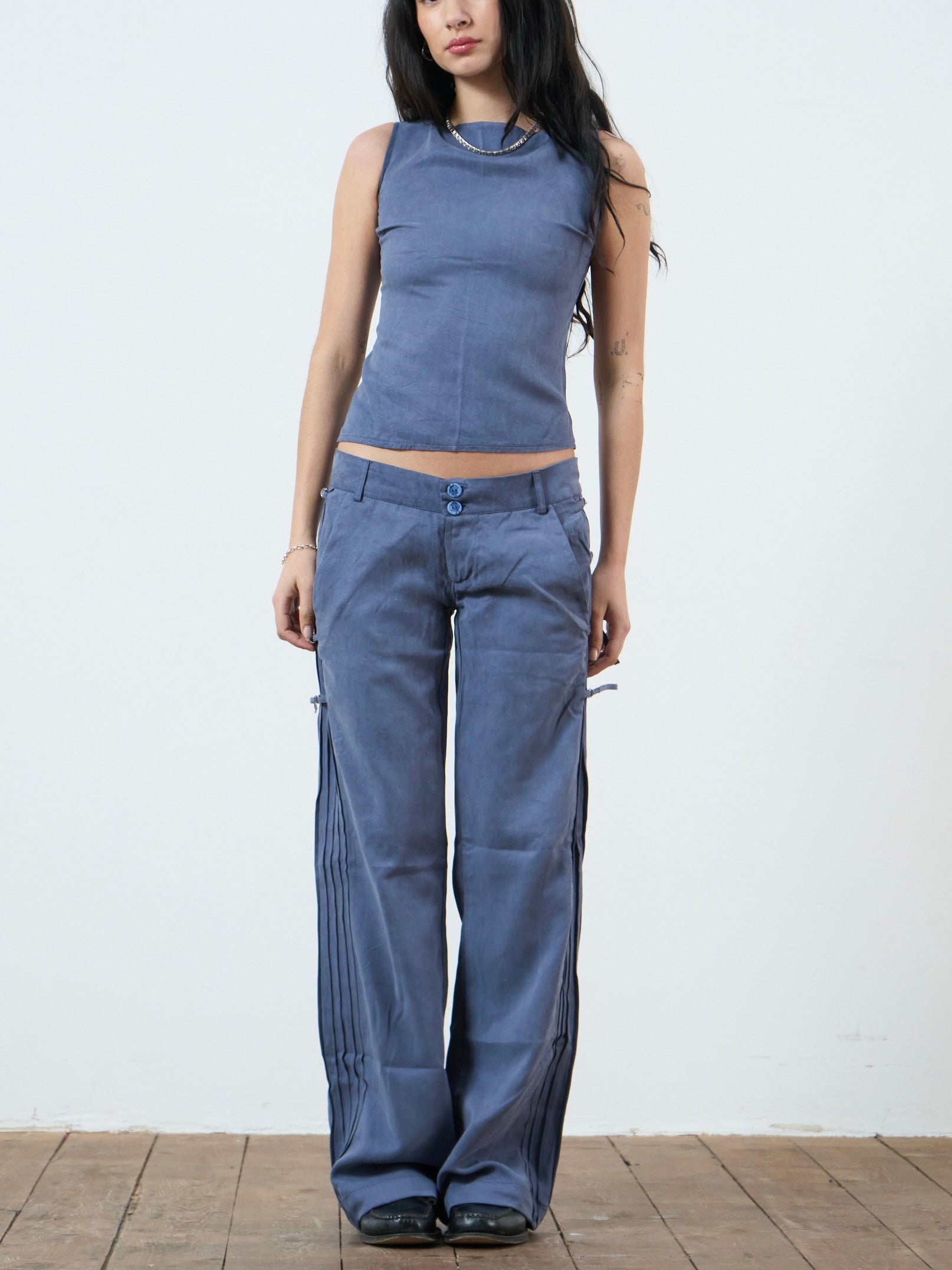 peter trouser - blue
