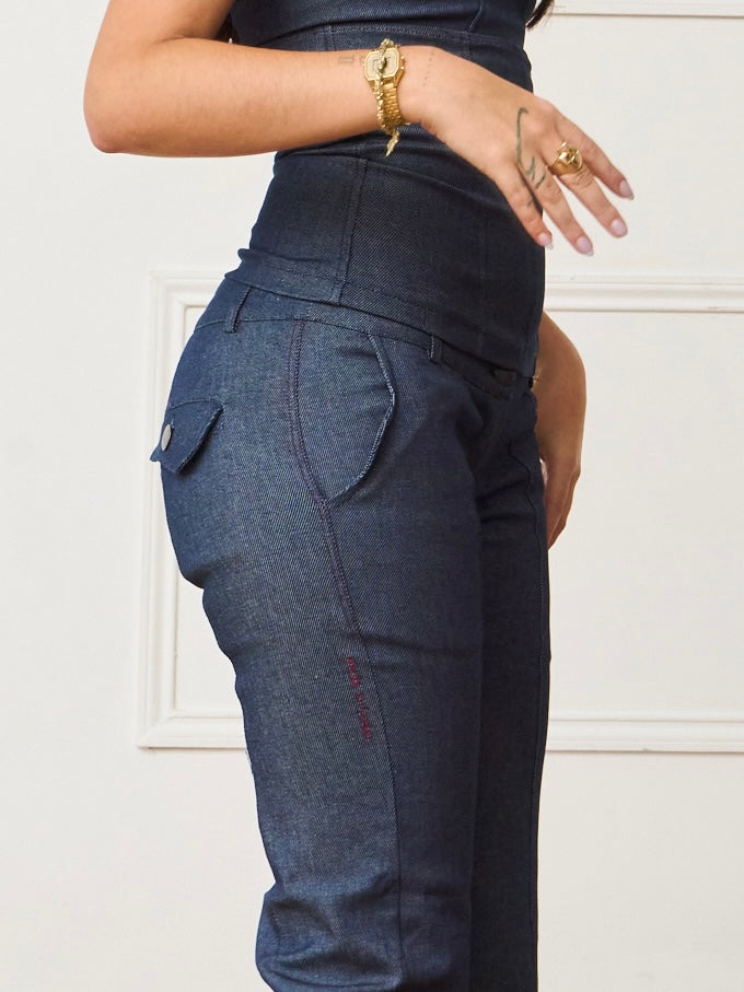 frankie jean - navy denim