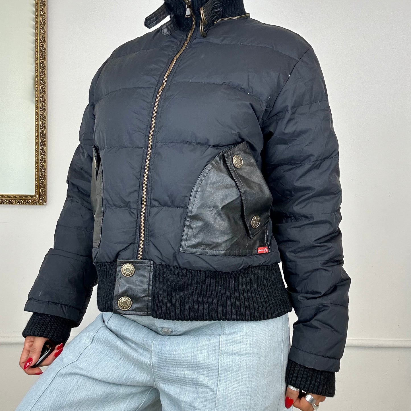 2000’s phard black puffer jacket