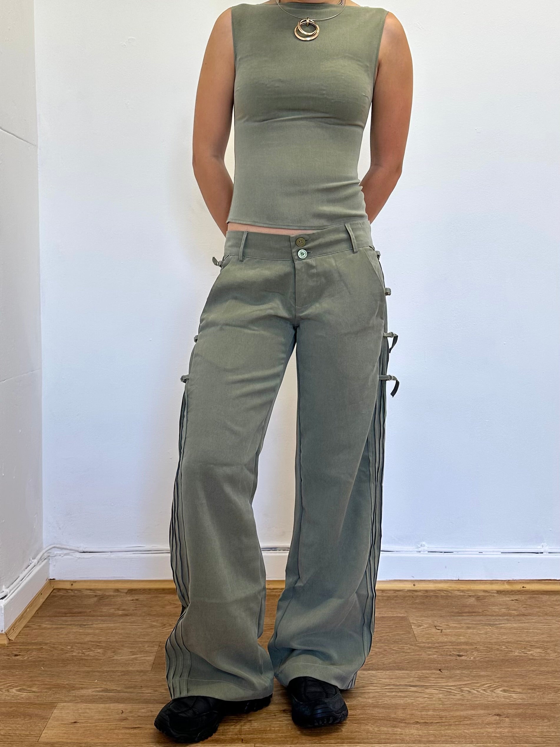 peter trouser - sage