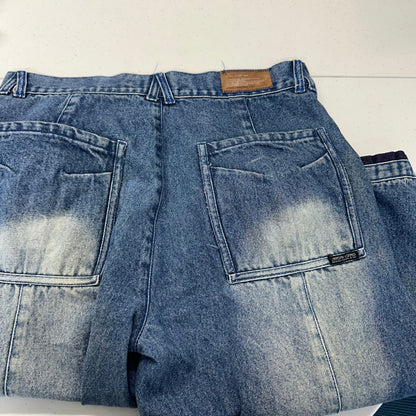 90's long denim shorts by jordan craig